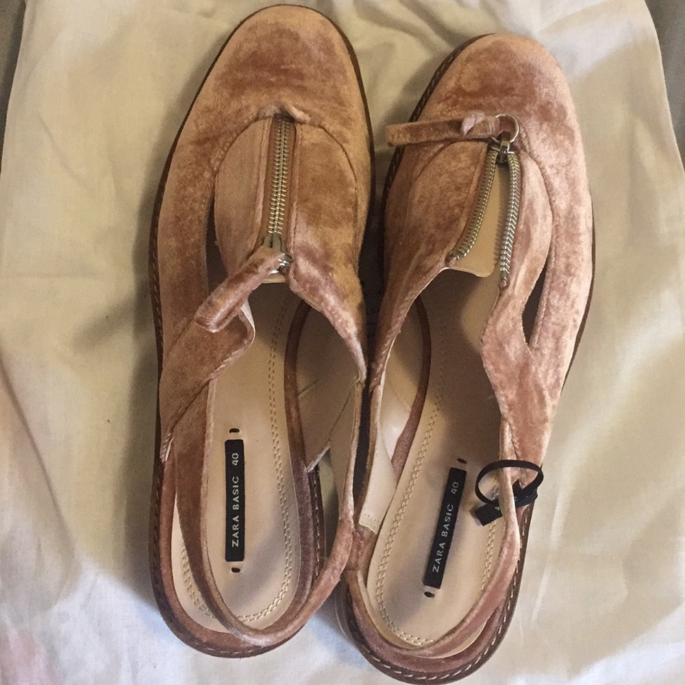 Zara backless oxfords (make offer ) new